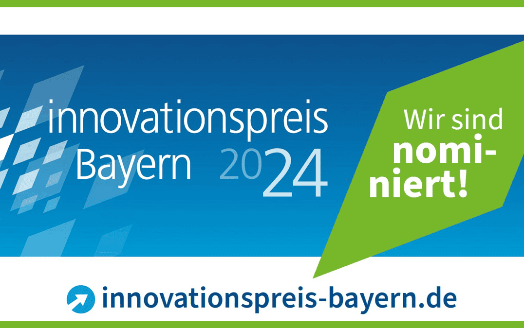 Innovationspreis Bayern 2024 - Wir sind nominiert