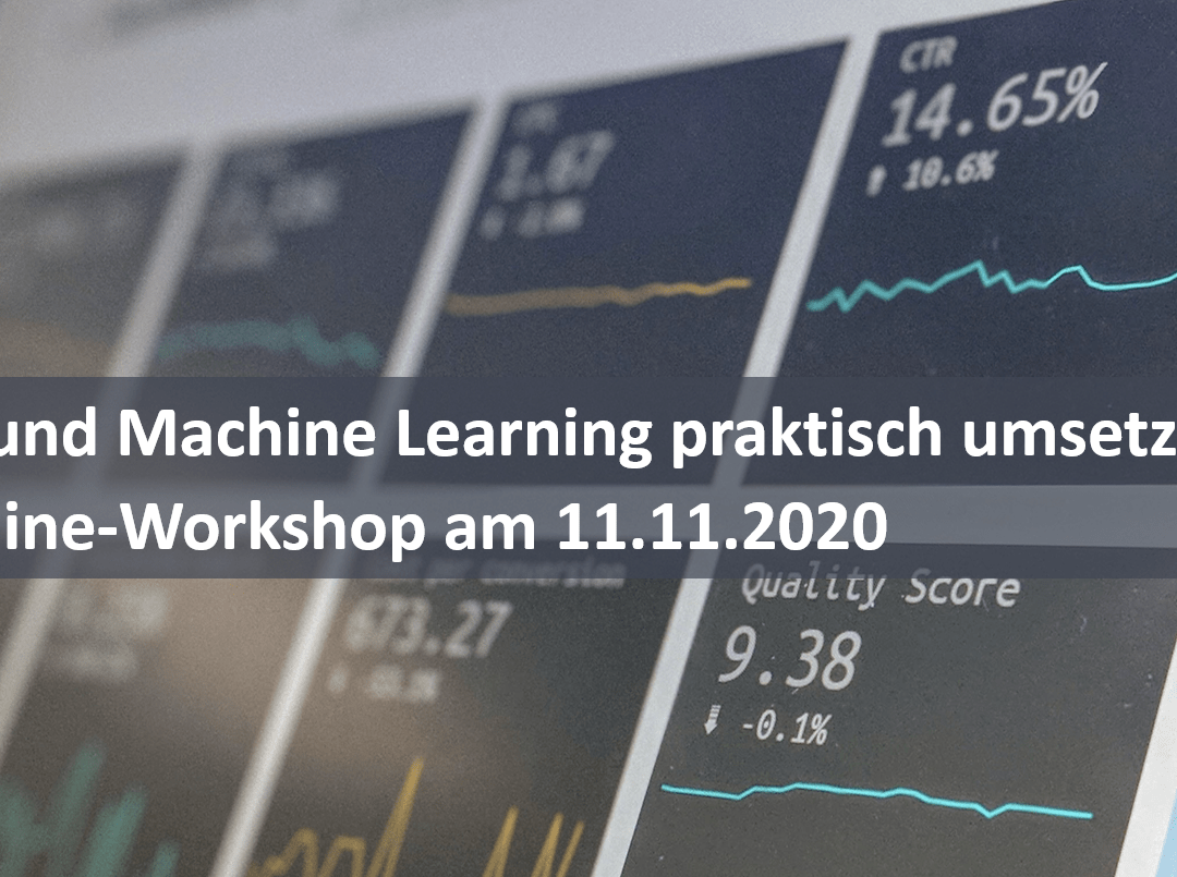 KI und Machine Learning praktisch umsetzen – online-Workshop
